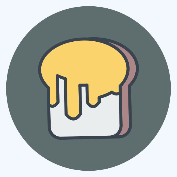 图标蜂蜜果酱。适合蜜蜂农场使用。颜色风格交配。简单的设计可编辑。设计模板向量。简单的说明图片下载