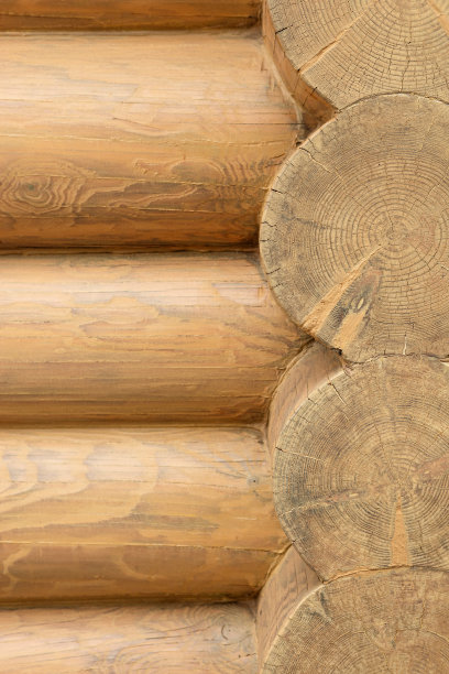 建造环保房屋的木梁图片下载