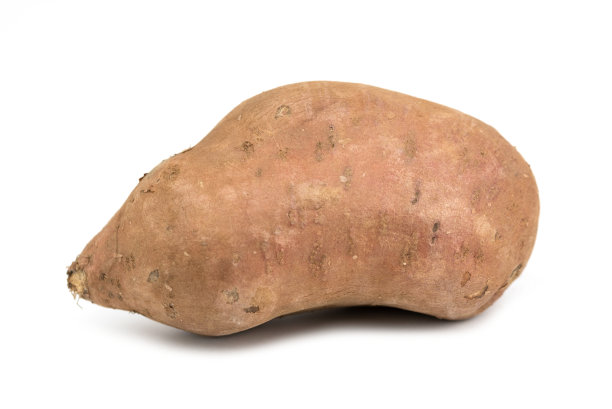 甘薯孤立在白色背景图片下载