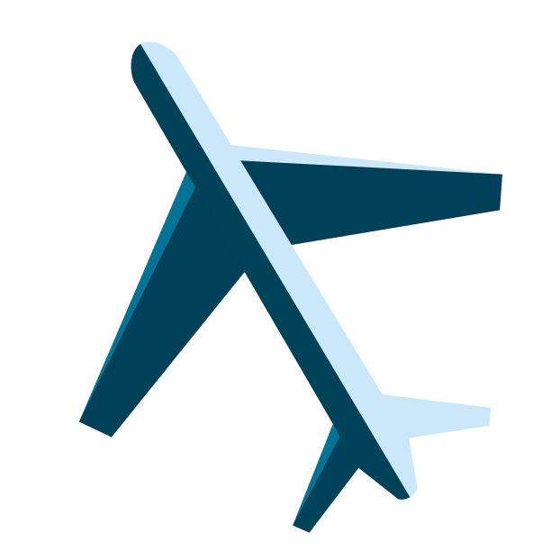 飞机俯视图图片下载