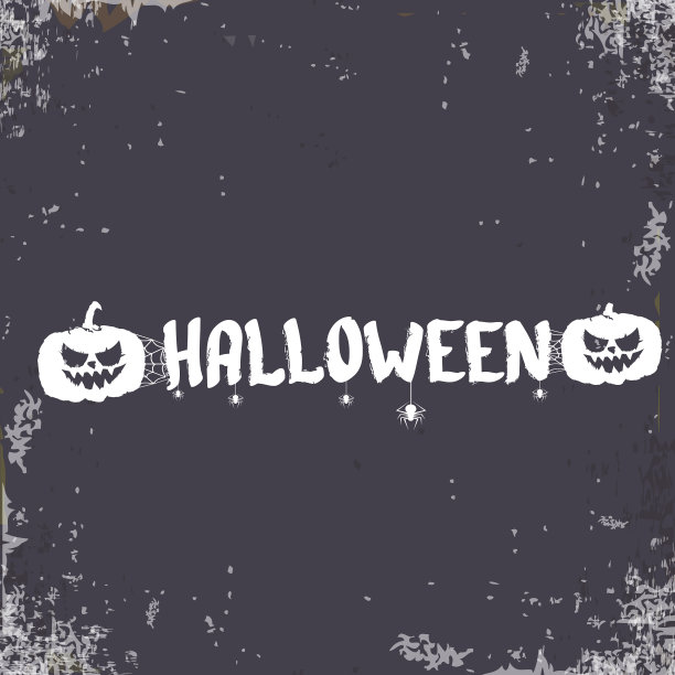 万圣节快乐横幅贺卡或图片下载