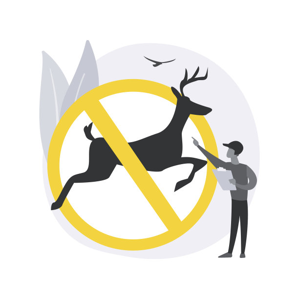 狩猎规则的抽象概念图片下载