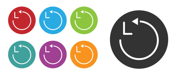 黑色半径图标孤立在白色背景图片下载