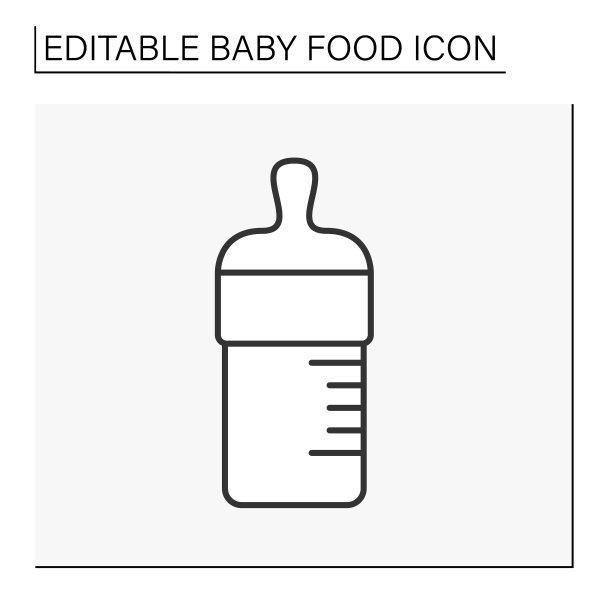 儿童营养线图标图片下载