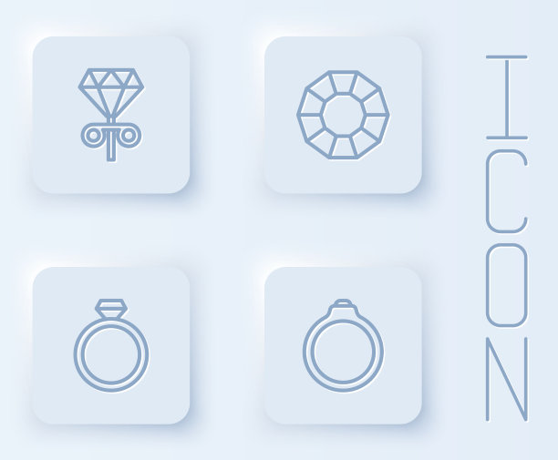 固定线螺柱耳环钻石订婚和图片下载