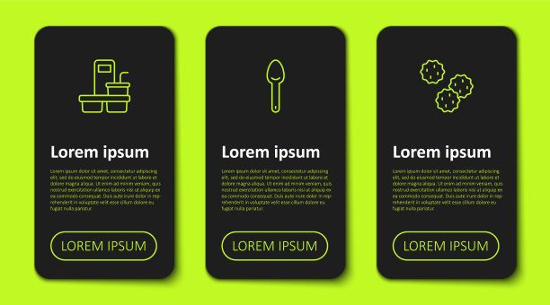 准备好咖啡杯，勺子和饼干图片下载