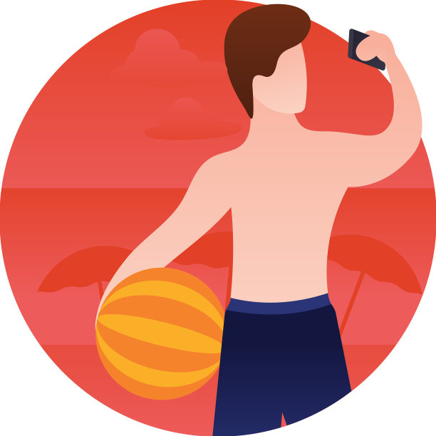 海滩自拍图片下载