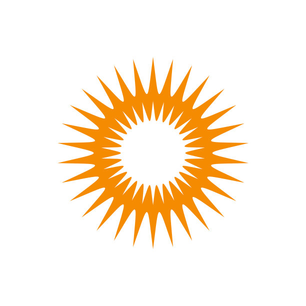 阳光图标logo模板图片下载