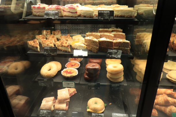 蛋糕、甜甜圈和三明治图片下载