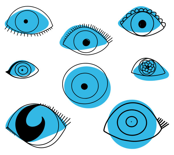 一套护身符从邪恶的眼睛收集图片下载