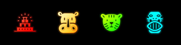 在玛雅犀牛虎头中设置chichen itza图片下载