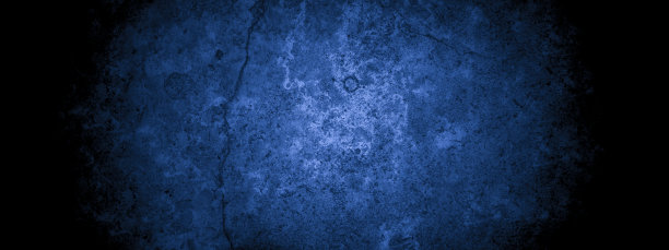 旧墙图案纹理水泥蓝深抽象蓝颜色设计浅黑色渐变背景。图片下载