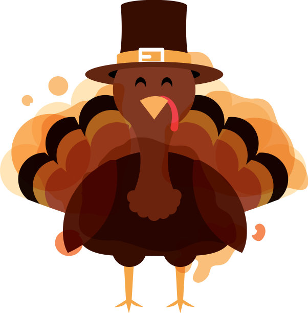 土耳其与朝圣者的帽子图片下载