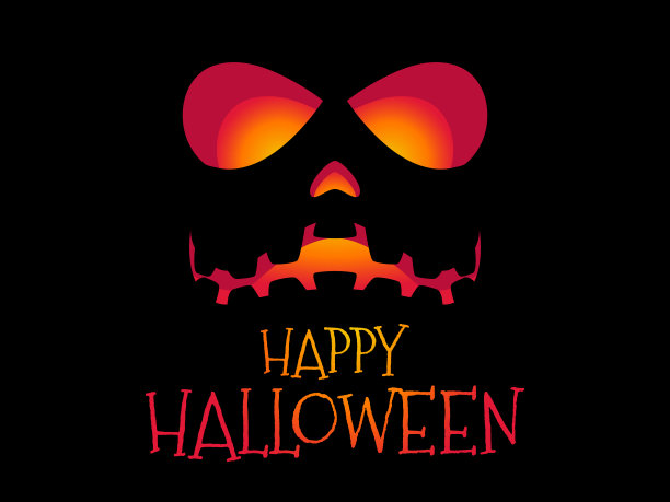 万圣节快乐，吓人的南瓜脸，万圣节杰克图片下载