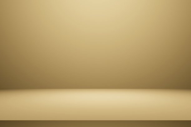 抽象金色背景，空金色渐变室工作室背景，抽象背景，金色背景，金色室工作室背景。图片下载