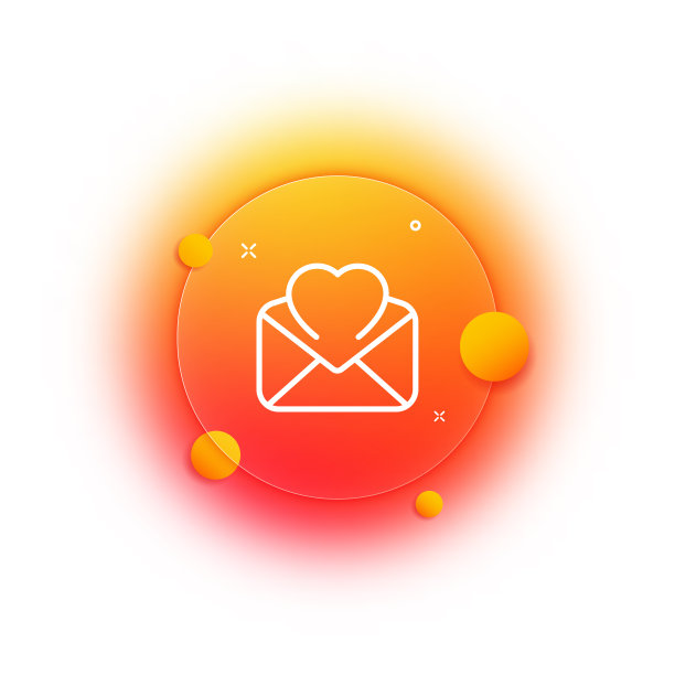 消息图标。心有来件短信，信封，搜索，最爱的邮件，通知，通知。对应的概念。一行的风格。矢量线图标的业务和广告图片下载