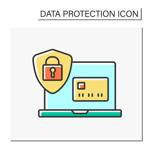 安防系统彩色图标图片下载