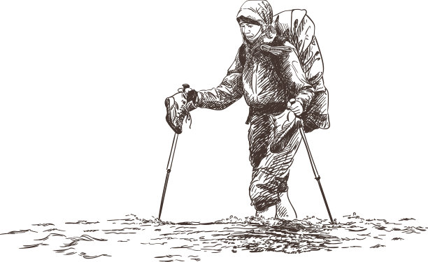 徒步旅行图片下载