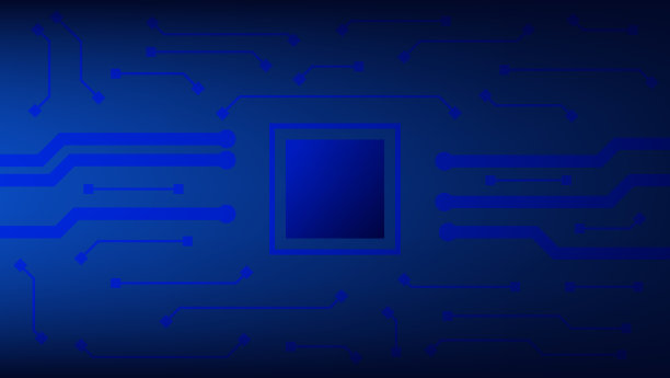高科技数字电路板的未来背景图片下载