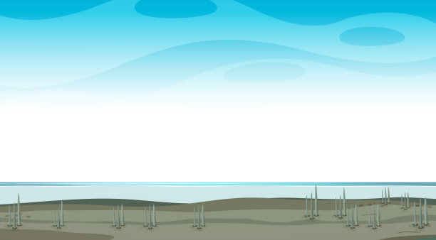 白天空白的天空与空白的洪水图片下载