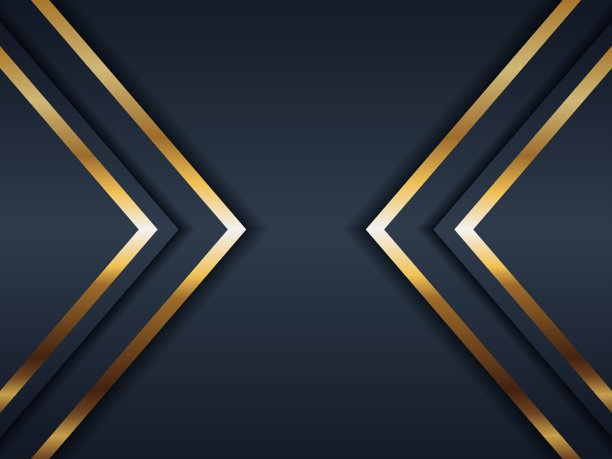 抽象奢华的深蓝色和优质的金色背景。优雅的金色灯饰线条构成了真丝面料的质感图片下载