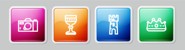 设置线摄影相机中世纪高脚杯城堡图片下载