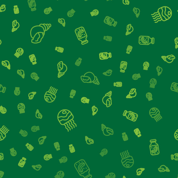 集线扇贝、海蜇、海贝等图片下载