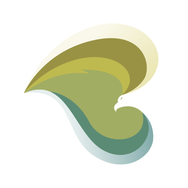 摘要鹰标志设计概念向量图片下载