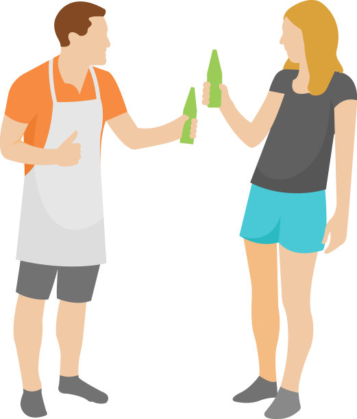 喝葡萄酒图片下载