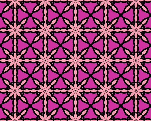 无缝瓷砖图案的3D渲染插图图片下载