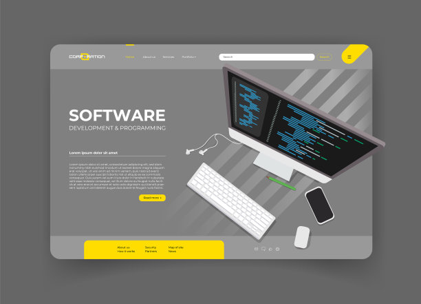 软件开发和编程程序代码图片下载