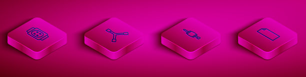 设等距线护膝滑板y型工具图片下载