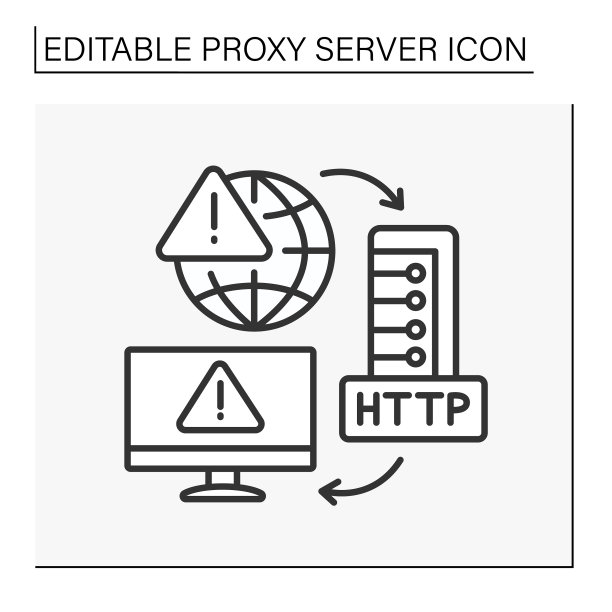HTTP协议线性图标图片下载