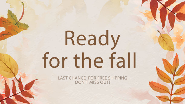 秋季卖模板博客横幅准备图片下载