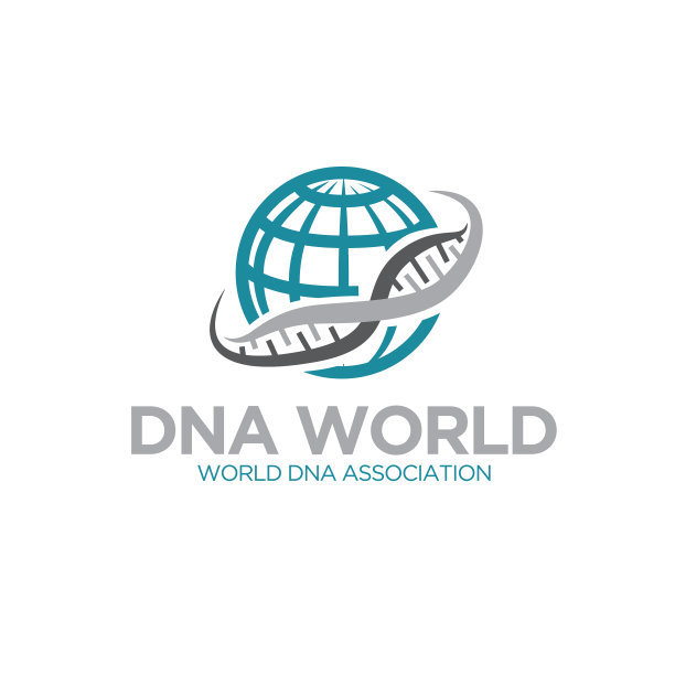 全球遗传标志设计简单健康图片下载