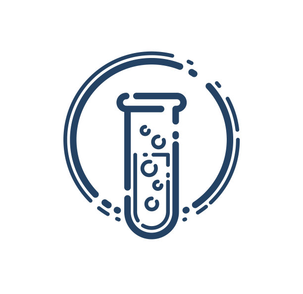 试管简单的线性图标科学化学图片下载