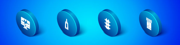 设置人体脊柱心电图等距监护仪图片下载