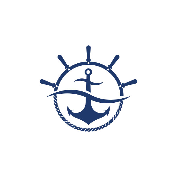船锚图标Logo模板图片下载