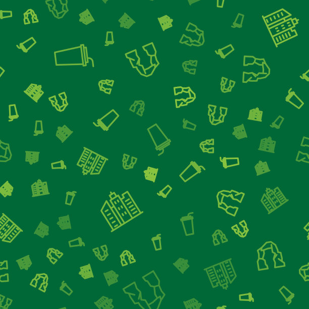 设置线条纸玻璃与稻草城市景观图片下载