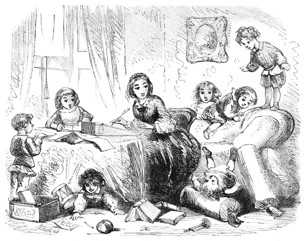 为孩子分心的作家图片下载