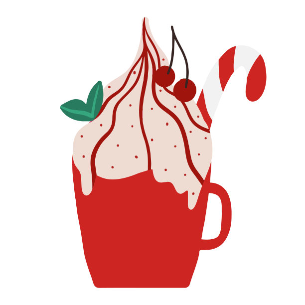 冬喜庆杯同饮图片下载