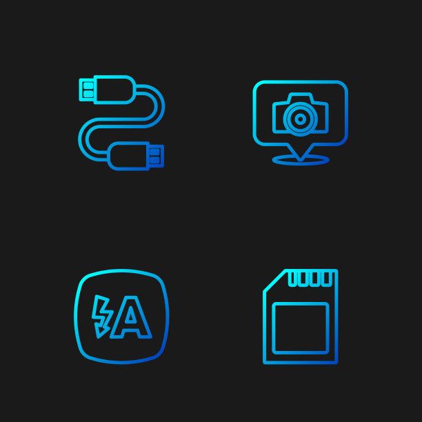 设置线sd卡自动闪光usb连接线和图片下载