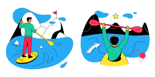 动力——丰富多彩的平面设计风格图片下载