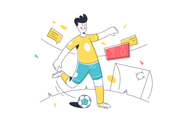 少年在体育场踢足球图片下载