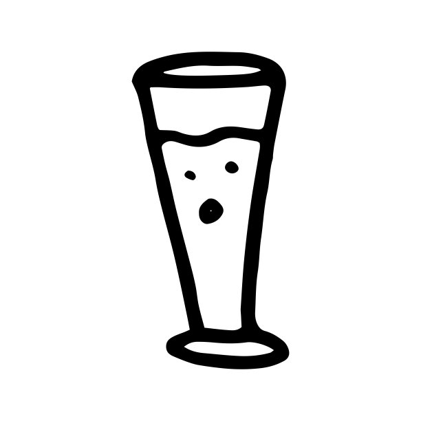 鸡尾酒涂鸦集。矢量图图片下载