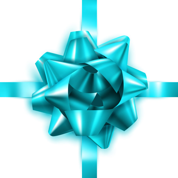 礼物蝴蝶结装饰盒圣诞礼物图片下载