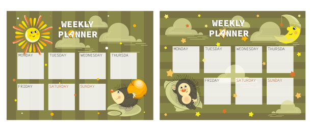 孙幼月和刺猬儿童组织者图片下载