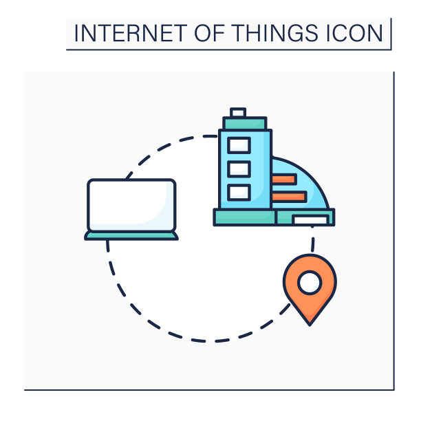 物流管理彩色图标图片下载