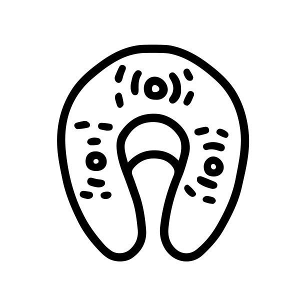 颈肩按摩线涂鸦图片下载