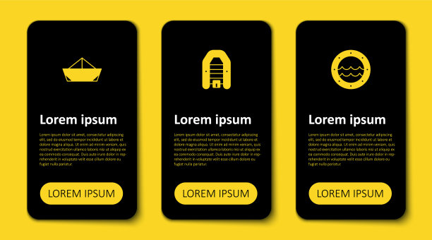 将舷窗充气艇与马达和图片下载